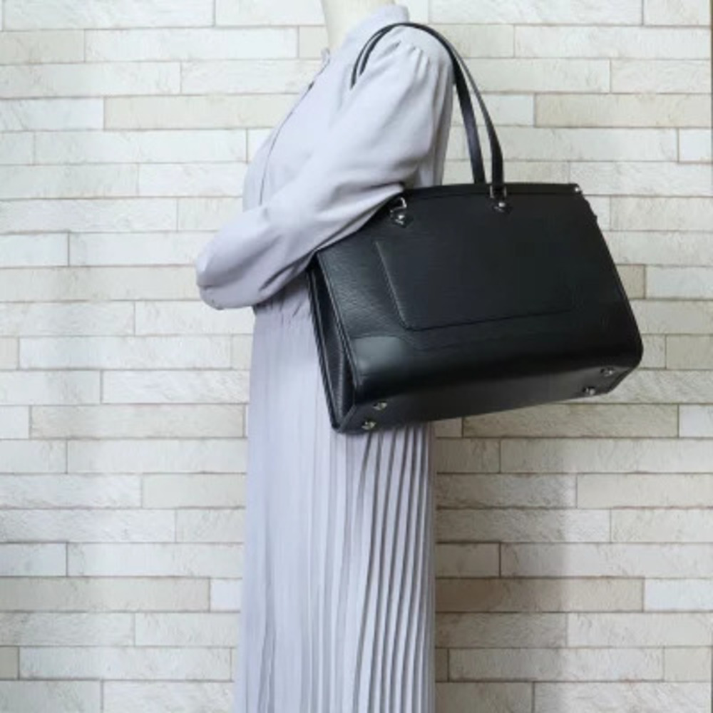 Louis Vuitton Leather Epi Bag Madeleine Shoulder Black